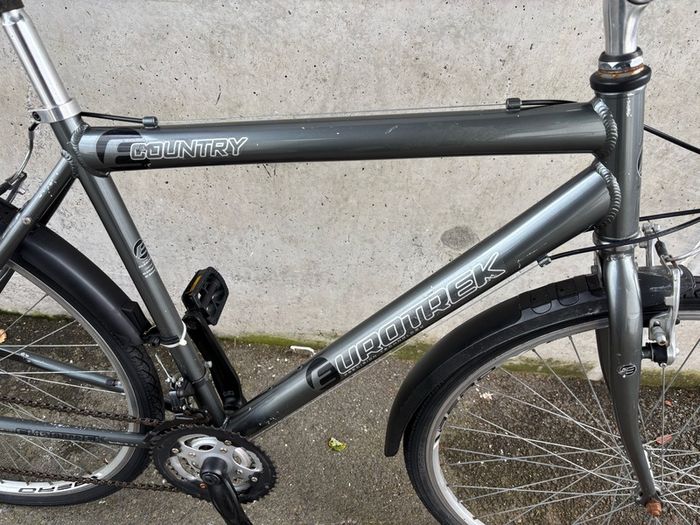 Euro trek men's hybrid bike