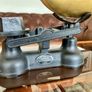 Traditional Vintage Black Salter Staffordshire Weighing Scales Image 3