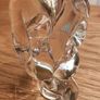 TOWLE Nud Women Figurine Full Lead Crystal Vintage Art Glass PAPERWEIGHT Image 3