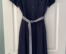Hobbs Navy Dress