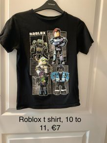 Roblox t shirt, 10 to 11,