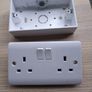 Double Wall Socket & Back Box Pattress Image 2