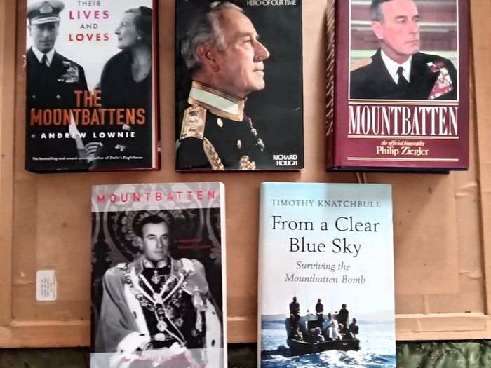 Five Mountbatten and Tim Knatchbull Books