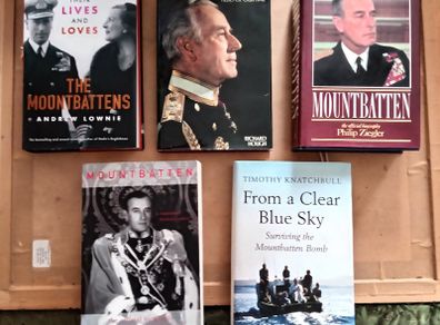 Five Mountbatten and Tim Knatchbull Books