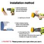 3Pcs/Set Electric Scrubber Brush Drill Brush Kit Plastic Round Cleaning Brush For Carpet Glass Car Tires Nylon Brushes 2/3.5/4'' Image 8