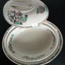 Rare  Dunn Bennett & Co Burslem England "Indian Tree" Serving Bowls Image 3