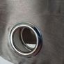Silver Grey Satin Curtains (lined) Image 4