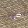 sterling silver Pearl and crystal necklace Image 5