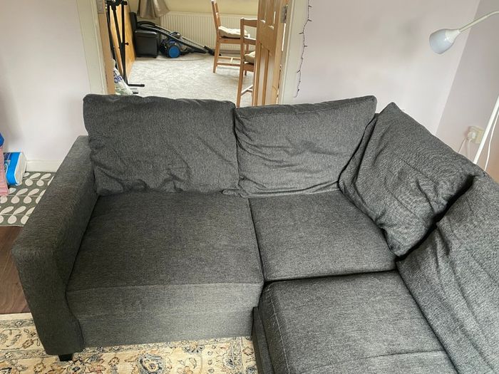 Sofa bed 4 seater grey