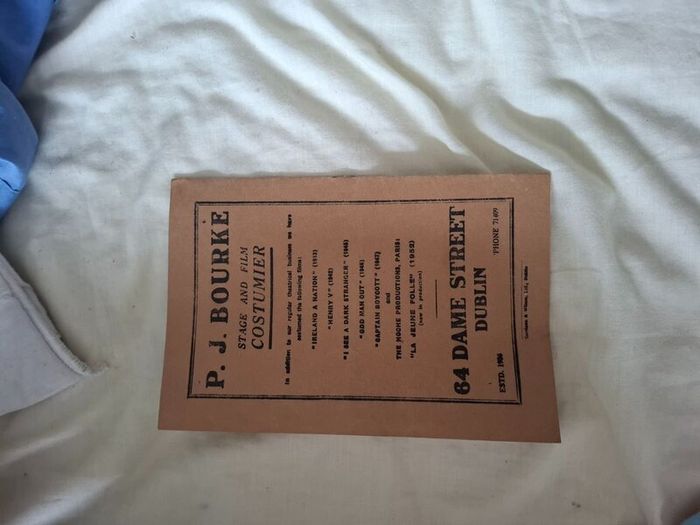 Theatre programme
