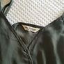 Miss Selfridge Khaki Green Top - Size 8 Image 2