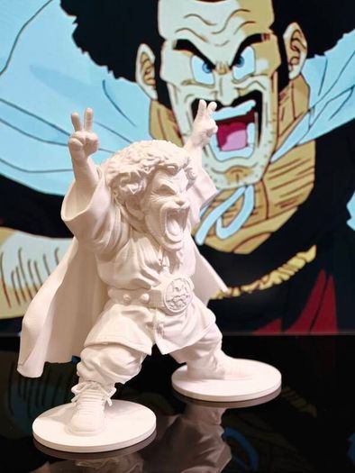3D Printed Mr. Satan From Dragon Ball Z Figurine