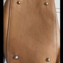 Reversible Genuine Pebbled Leather & Suede Tote / Sack Bag Image 3
