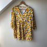 Seasalt Cornwall Aventurier Tunic Dress Yellow Sunflower Arty Daisy Image 3