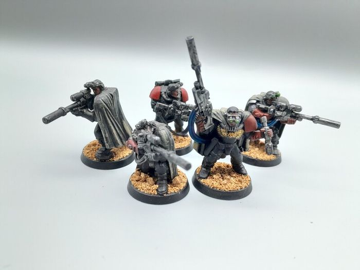 Warhammer 40k Space Marine Scouts with Sniper Rifles 2