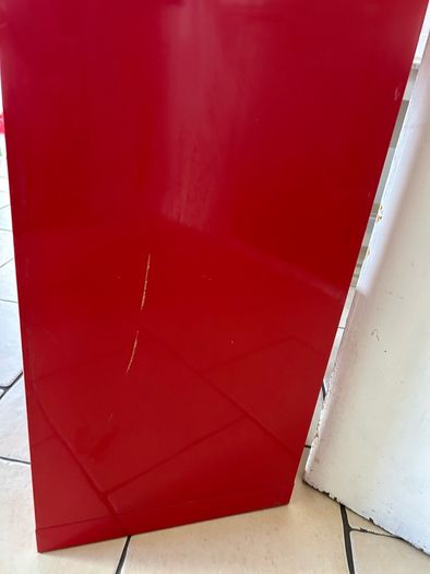 Red High Gloss Ikea Kallax
