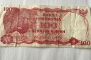 Banknote Indonesia 100 Rupiah