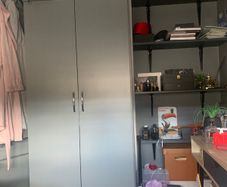 Grey wardrobe