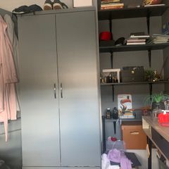 Grey wardrobe
