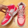 Air Jordan 1 Mid 'Fierce Pink' Size UK 5.5 Image 2