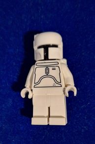 LEGO Boba Fett White Prototype SW275