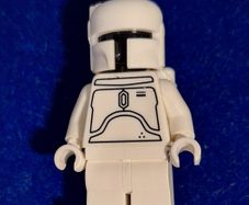 LEGO Boba Fett White Prototype SW275
