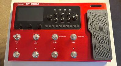 Valeton GP200R guitar multi effects processor pedal
