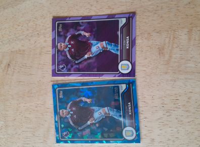 Topps Premier League Flagship 2026/27 - rare parallel cards Ezri Konsa