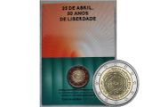 Portugal 2 Euro Base Metals Brilliant Uncirculated Coin 2024 - April 25th 50 years