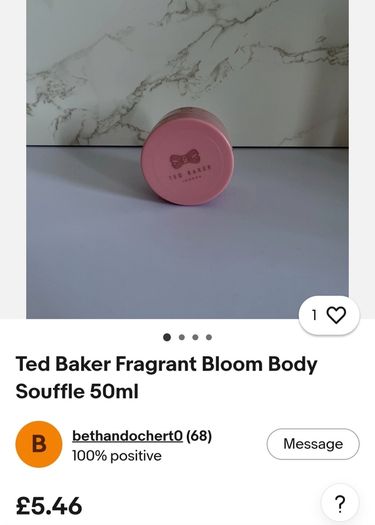 x2 Bundle - Brand New Ted Baker Bundle - Fragrant Bloom - Size - 50ml & 50ml