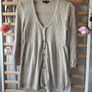 cardigan size 12 topshop lace stitch empire line cardigan Image 2