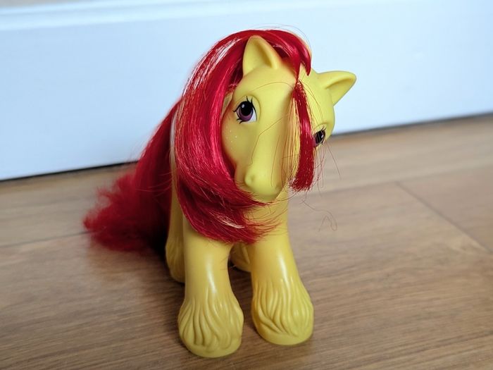 Vintage G1 My Little Pony Mountain Boy Sunburst RARE
