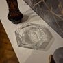 Galway Crystal Co  Ashtray Vintage old collectors ashtray new condition  bar pub memorabilia man shed home garden great present  colectebels pottery Whiskey rare Image 3