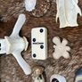 1 Made to Order 30 Piece Bone Throwing Casting Divination Set Osteomancy Witch Spells Readings Future Oracle Gypsy Image 3