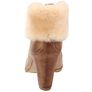 ECCO Jaffna Fur Ankle Boots in Camel for Women size 38 Image 3