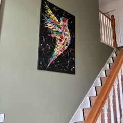 Hand painted acrylic on canvas painting