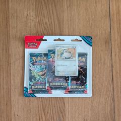 Pokemon Twilight Masquerade 3 pack blister (Snorlax)