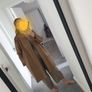 Cos Leather Coat Size Uk 14 Image 5
