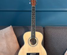 3/4 size Acoustic Guitar, Tuner and Case