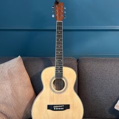 3/4 size Acoustic Guitar, Tuner and Case