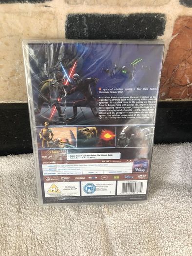 Star Wars Rebels season 1, 2 and 4 price is for all 3 seasons