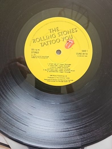 Rolling Stones LP (Irish) - Tattoo You