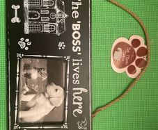 New Dog Picture Frame