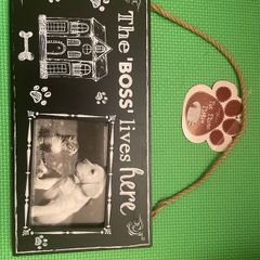 New Dog Picture Frame