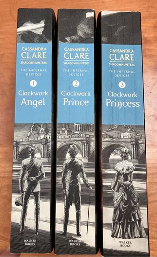 Cassandra Clare, The Infernal Devices, Books1,2&3