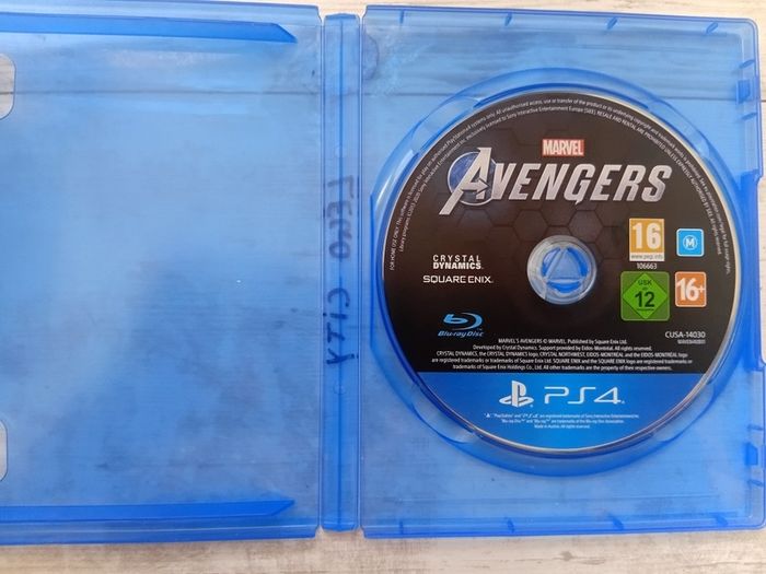 Marvel Avengers ps4