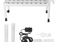 main image for ad B-36 holes Hydroponic Piping Site Grow Kit Deep Water Culture Planting Box Gardening System Nursery Pot Hydroponic Rack 220V