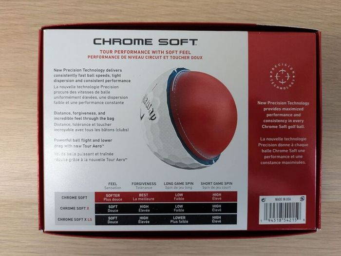 Callaway Chrome Soft 12 Ball Pack - Brand new