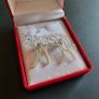 Laser Cut Wolf Brooch with Design of Intricate Branches Dog Pin Badge Woodlands Jewellery Silver Tone Metal Image 2