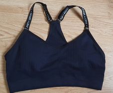 2 For Sale - 5 euro each - 1 New with Tag - Both Size 40/42 -  Size 12 - A Navy Sports Bra - Removable Padded Cups - Read Carefully - #